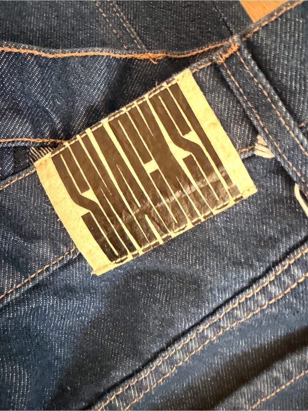 NWT Mother Snacks! Denim The Bee's Knees Double Dip Skimp Jeans Wide Leg 27” - Picture 7 of 10